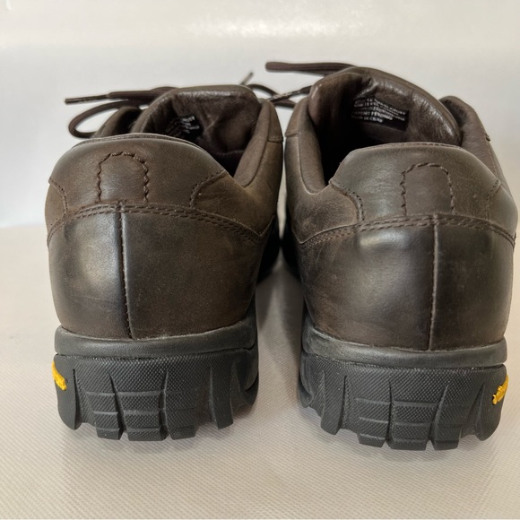 Abeo Atoka Brown Leather Sneakers Vibram Footwear - Picture 4 of 9